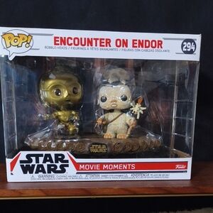 Funko Star Wars Encounter on Endor Gold and Brown Figures